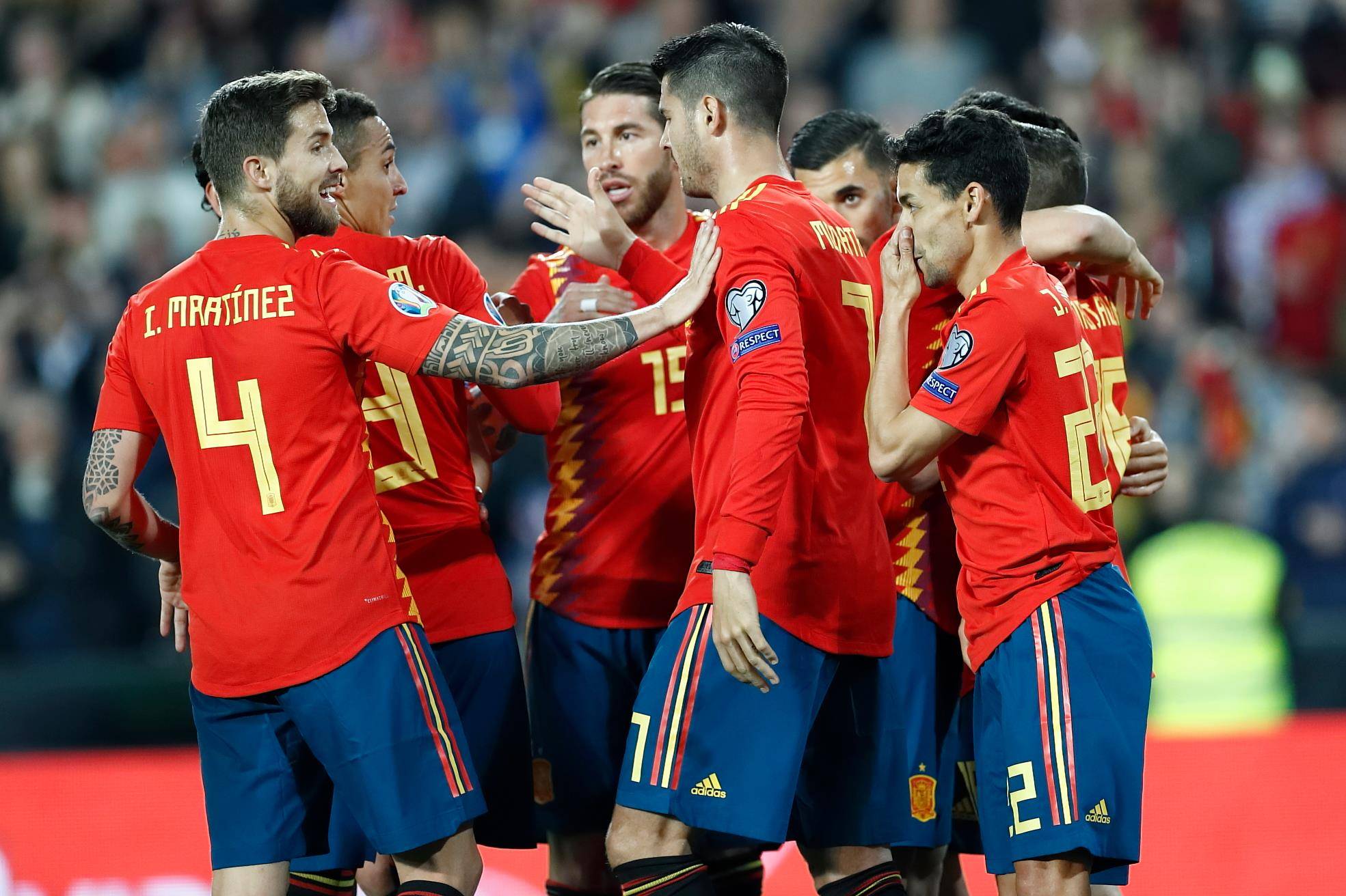 西班牙在客场击败瑞士,士气高昂 西班牙在客场击败瑞士,士气高昂