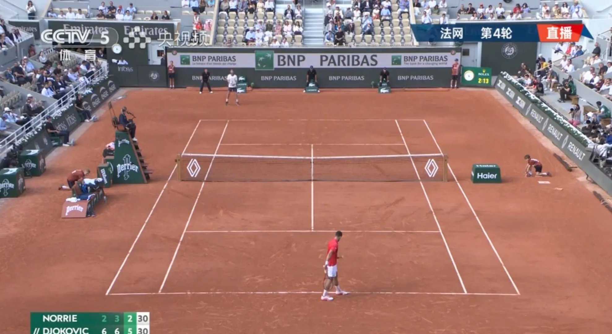 美国网球队爆冷法国网球队，德约科维奇统治全场的简单介绍